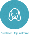 介助犬OK